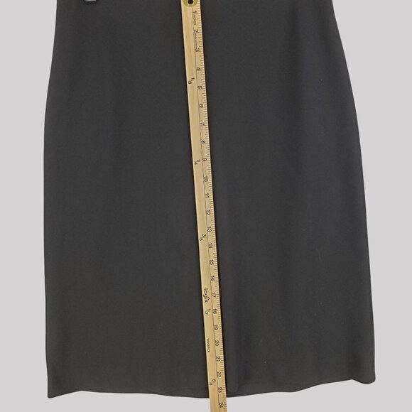 Brooks Brothers Black Knee-Length Pencil Skirt Size 6 100% Wool - Picture 6 of 8